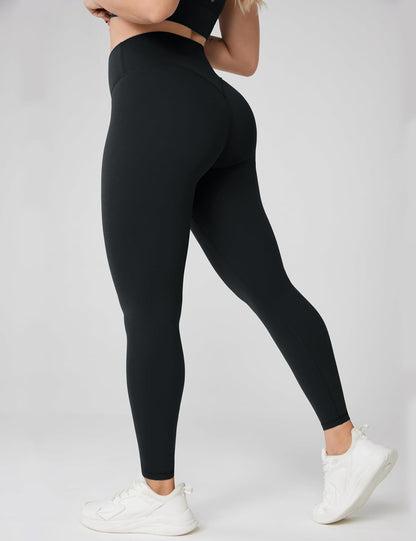  No Front Seam High Waisted Buttery Soft Athletic Tights