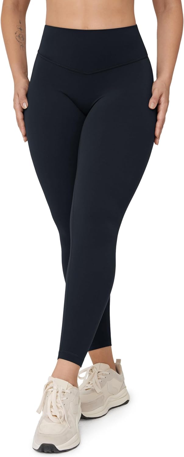  No Front Seam High Waisted Buttery Soft Athletic Tights