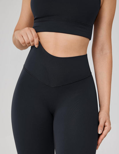  No Front Seam High Waisted Buttery Soft Athletic Tights