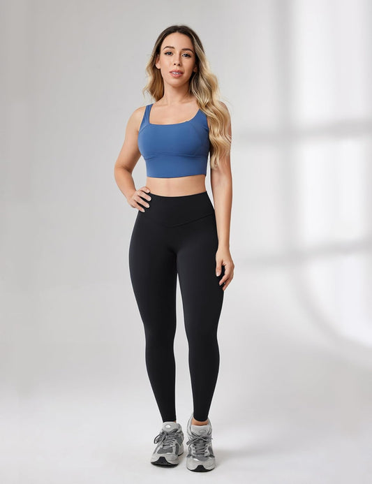  No Front Seam High Waisted Buttery Soft Athletic Tights